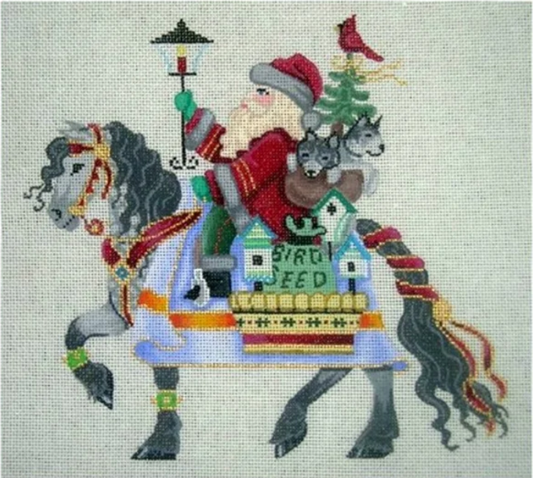 B-103 Santa on Horse