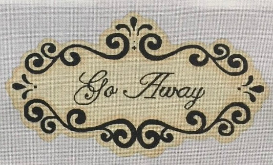 SGN02 Go Away Sign