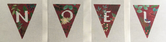LL-BUN-1226a Noel Botanical Garland - Red