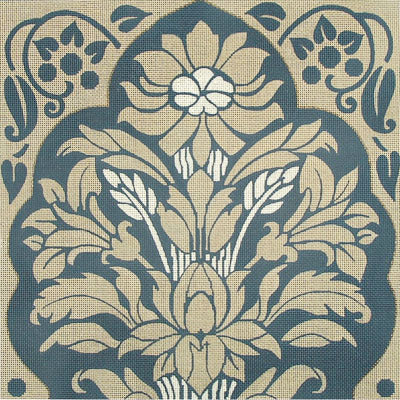 24010 India Floral Neutral