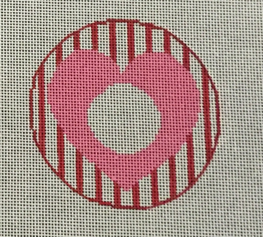 RD147 Heart Monogram Round