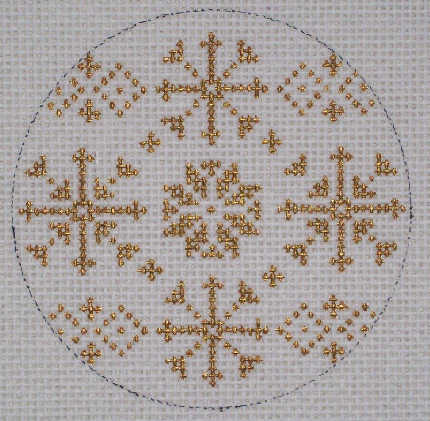 DK-EX26 Gold Snowflakes