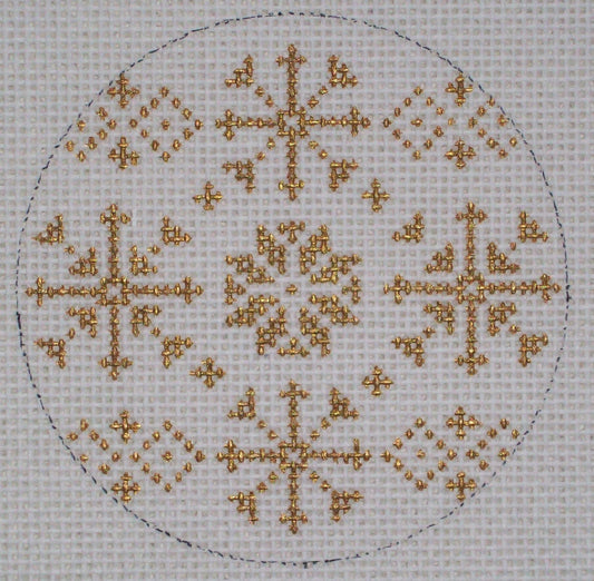 DK-EX26 Gold Snowflakes