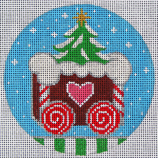 DO161 Gingerbread Train Caboose