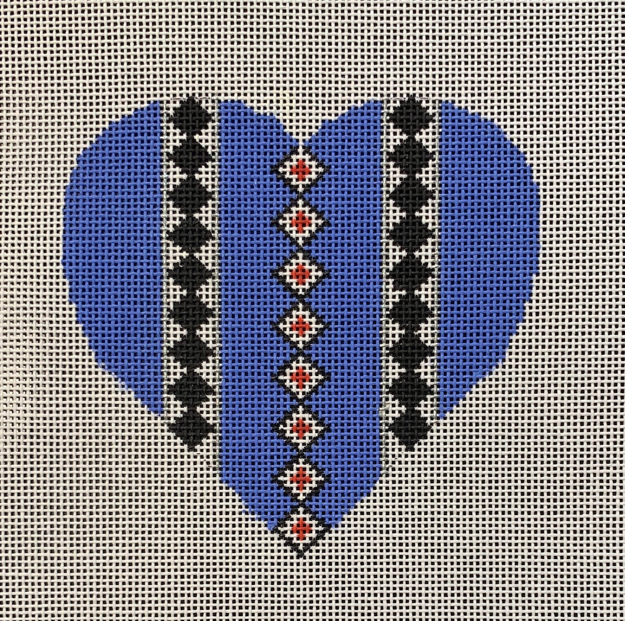 H-31 Periwinkle Heart