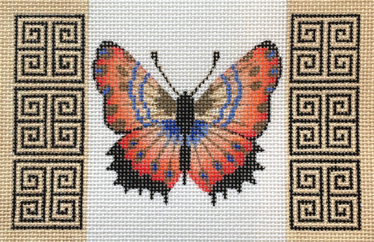 NH-117 Butterfly Greek Key