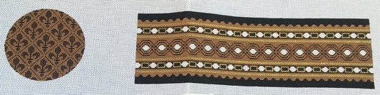 TP058 Fleur De Lis Purse