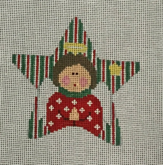 ST427 Angel in Stripes Star
