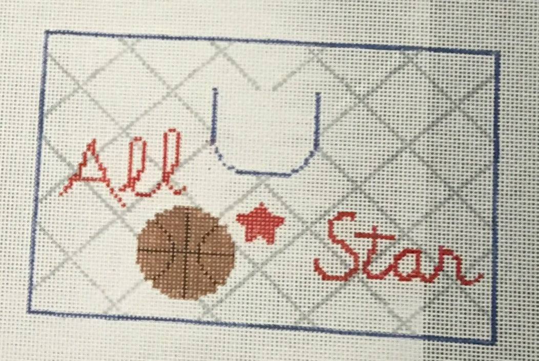 PT207 Basketball Tooth Fairy Pillow