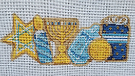 LL-C-8DAYS Hannukah Cookies