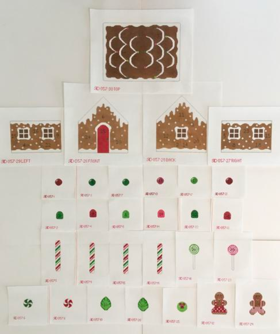 RD057 Gingerbread Advent Calendar
