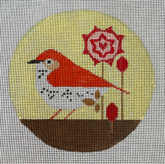 SP-045 Bird with Flower