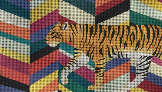 CL003 Stylized Tiger Clutch