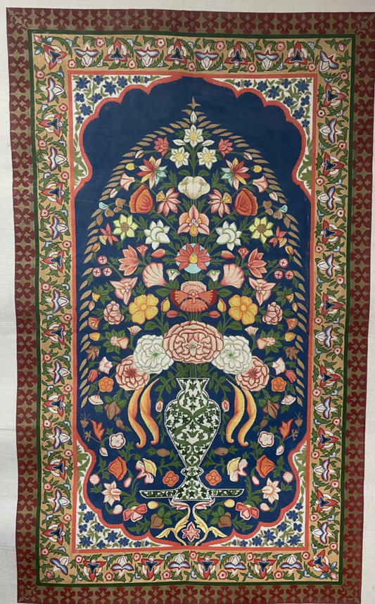 R-04 Floral Vase Rug