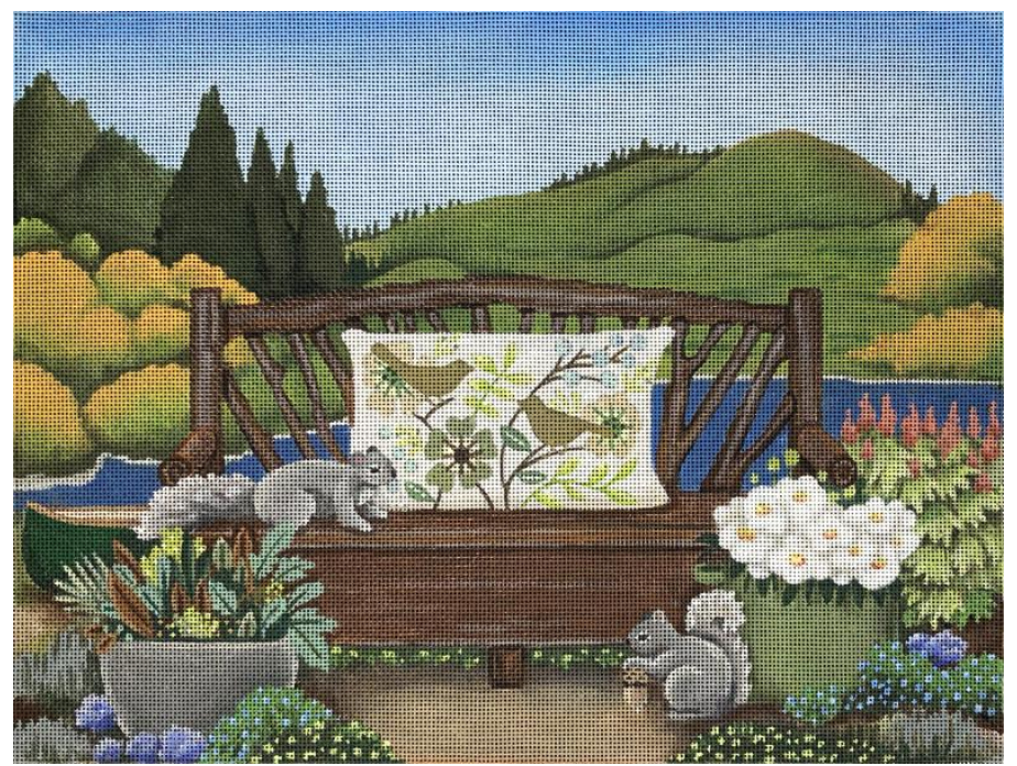 2272 Lake Bench - 13 Mesh