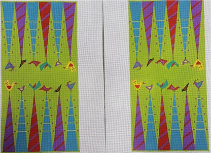 ZE628 Birdie Backgammon Board