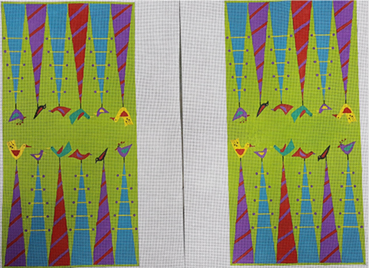 ZE628 Birdie Backgammon Board