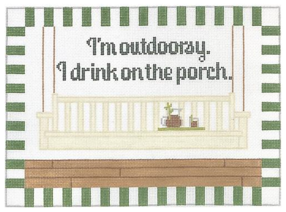 RD155 I'm Outdoorsy - I Drink on the Porch