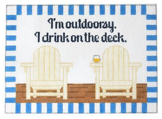 RD156 I'm Outdoorsy - I Drink on the Deck
