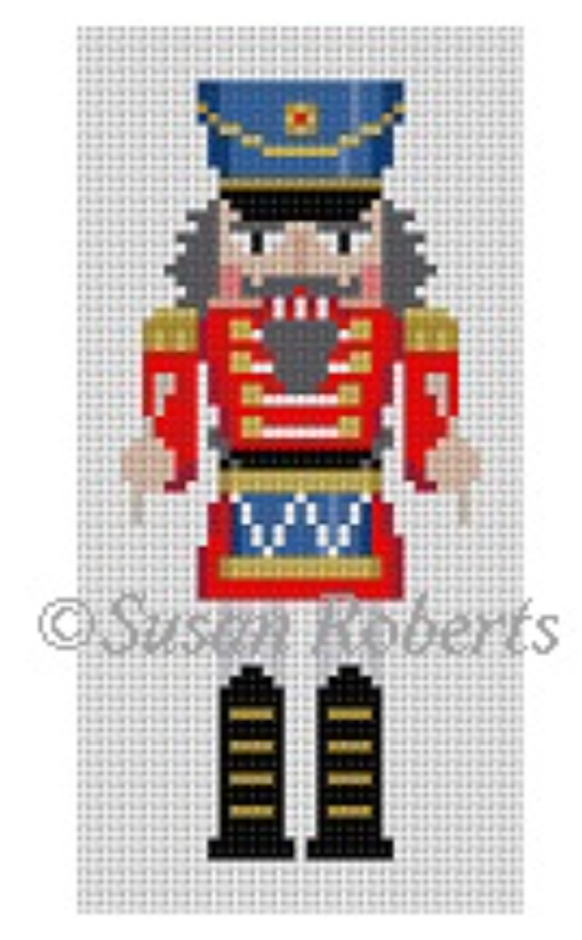 5859 Drummer Nutcracker Ornament