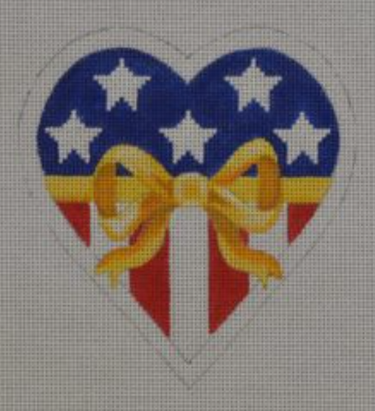 PA15 Yellow Ribbon Heart