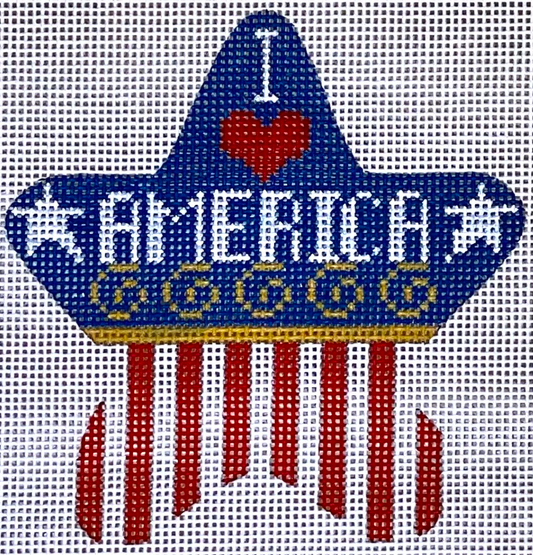 CH-427 I Love America Star