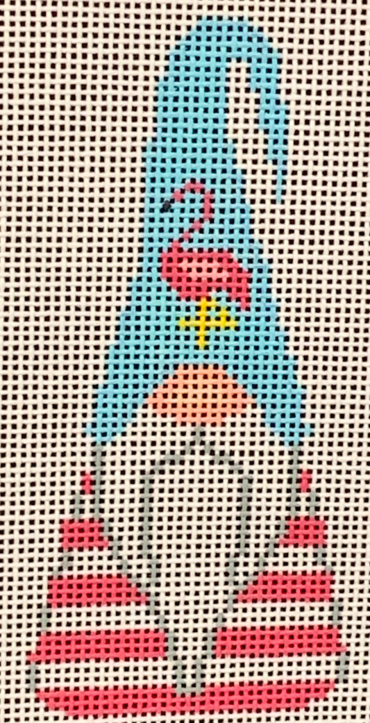 ZIA-133 Summer Flamingo Gnome
