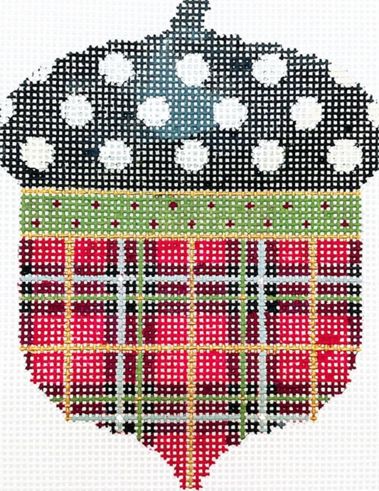 KCN1510 Christmas Plaid Acorn