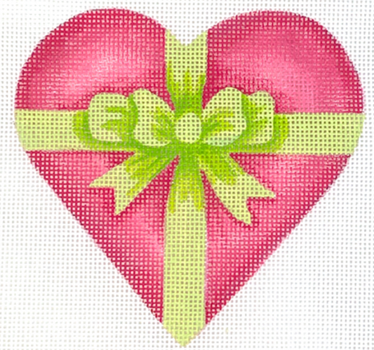 OM-260 Gift Heart with Double Bow