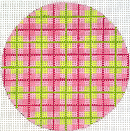 INSMC-27 Pink and Green Madras Plaid