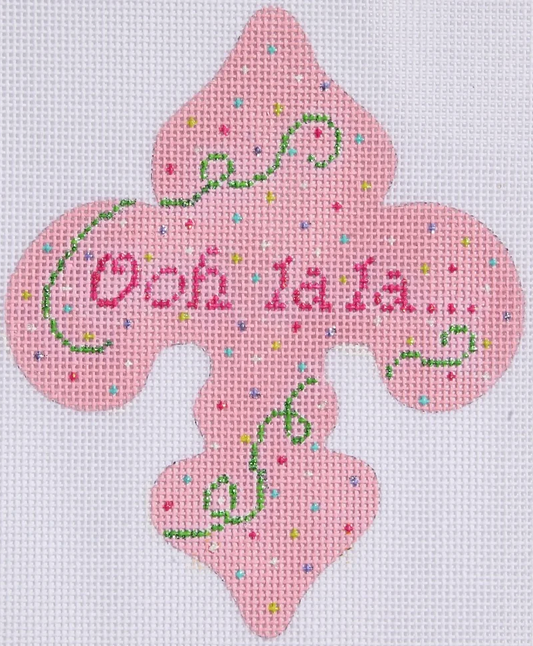 OM-197 Mini Parisian Fleur-de-lys - Ooh La La