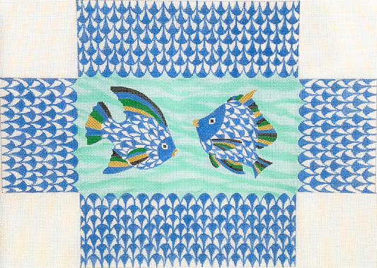 BR-34 Fishnet Tropical Fish Brick Cover