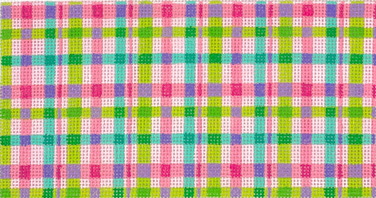 INSPCL-39 Madras Plaid Clutch Insert