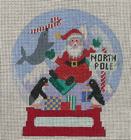 AL-106 North Pole Snow Globe