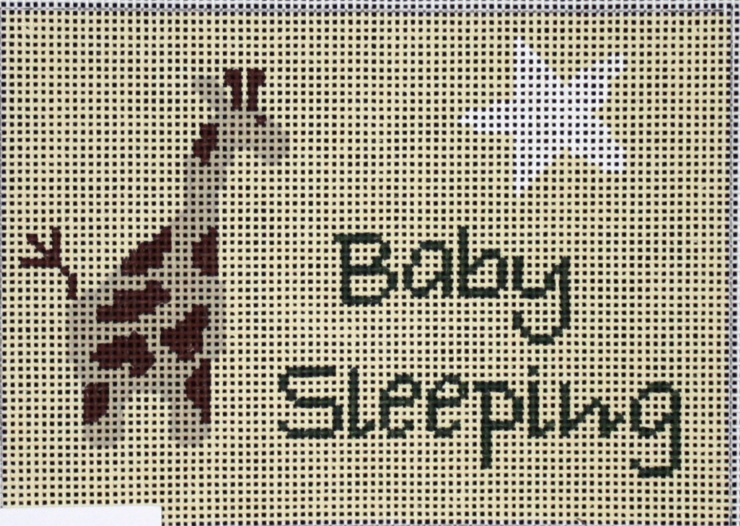 DHG203 Giraffe Baby Sleeping - Ecru