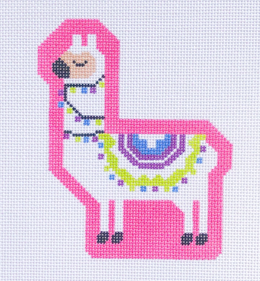 SRD-2BP Larry the Llama - Bright Pink