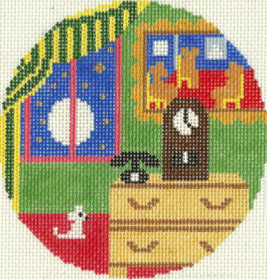 641 Goodnight Moon Bears in Chairs