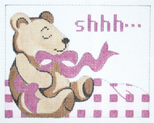 335 Baby Sleeping Sign - Pink