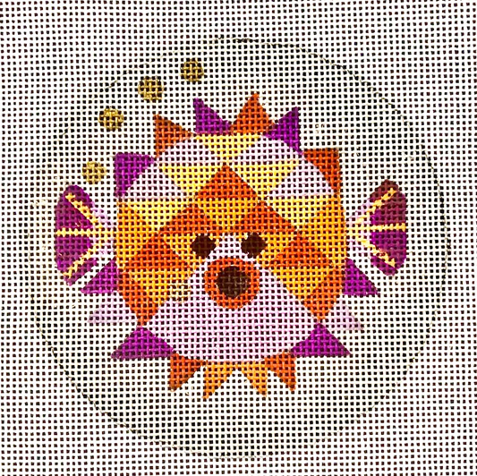 H270 Abstract Puffer Fish