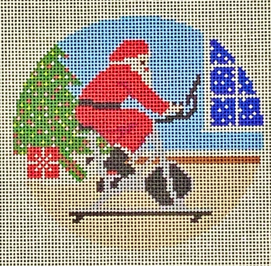 AOK68 Sporty Santa - Spin Bike