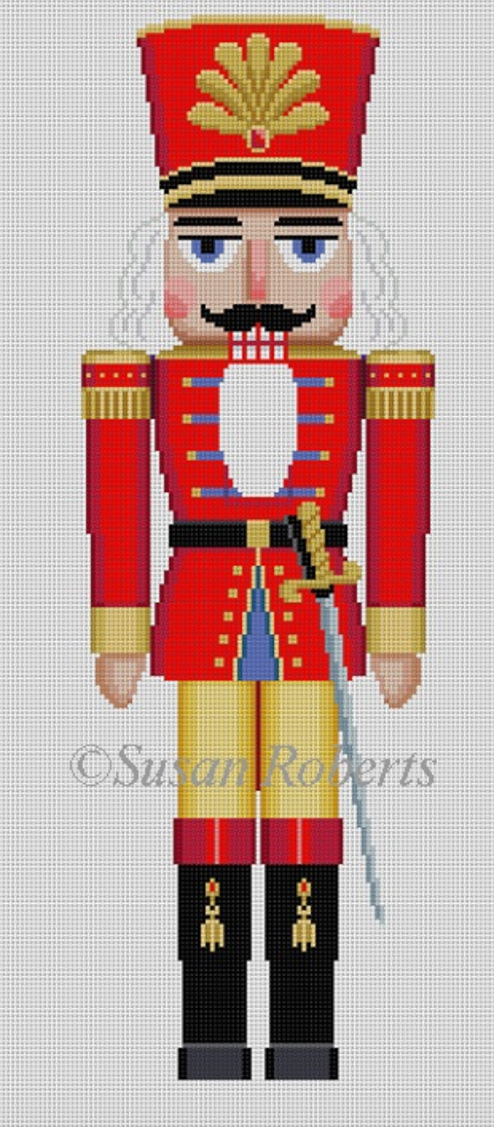 4189 Red Guard With Sword
