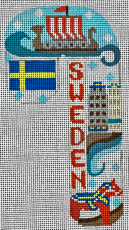 CH-957 Sweden Candy Cane