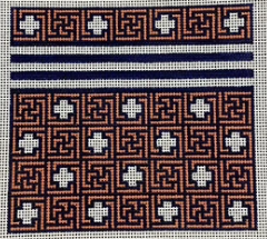 KCD4162BP The Kristen - Mini - Blue and Coral