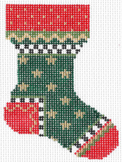 KCN58 Forest Star Mini Sock - 18 Mesh