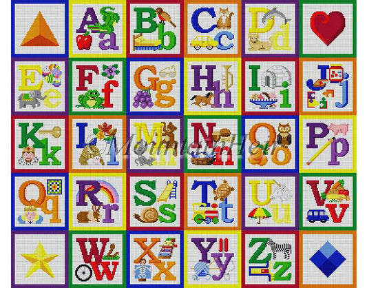 MH5307 Alphabet Block Sampler