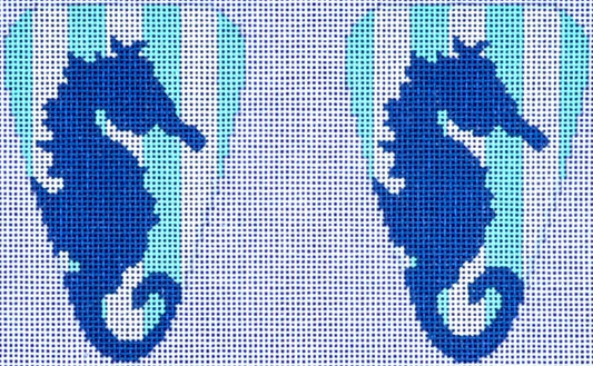 TS171 Seahorse Stencil Scissor Case