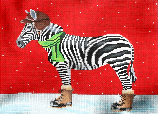 SC-PL07 Zebra Dressed for Winter
