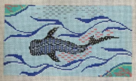 TA305 Mission Blue Whale Shark Sunglasses Case- 18 Mesh