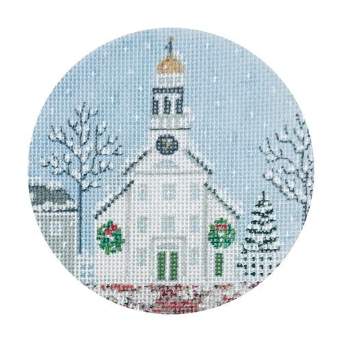 TSG25-E White Church and Steeple